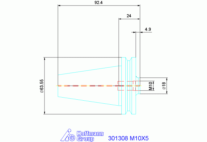 301308 M10X5