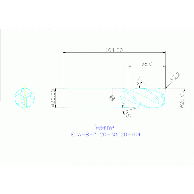 ECA-B-3 20-38C20-104 IC08