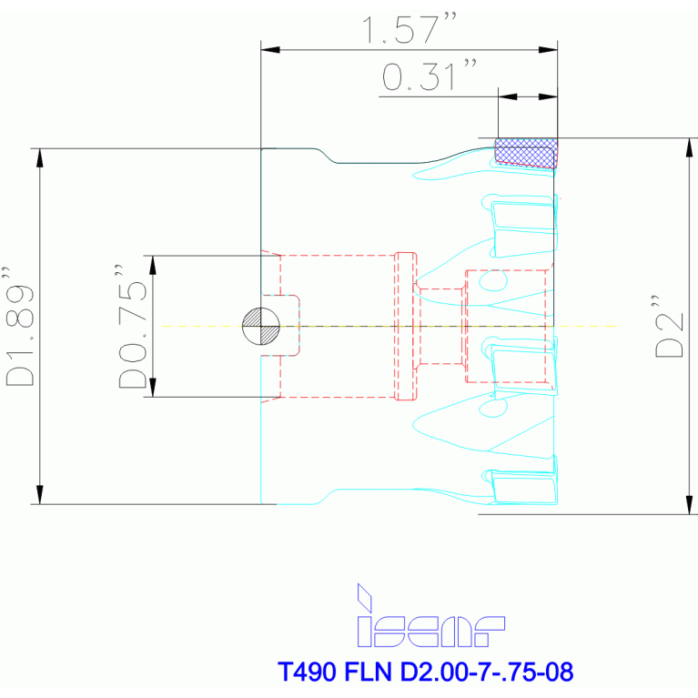 T490 FLN D2.00-7-.75-08