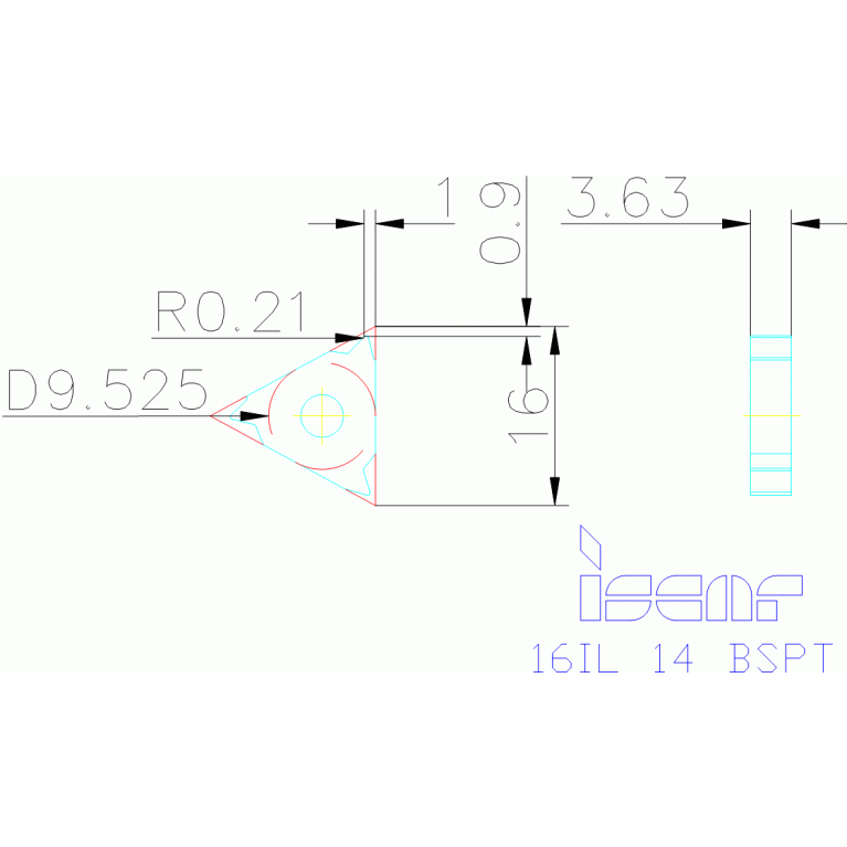 16IL 14 BSPT IC908
