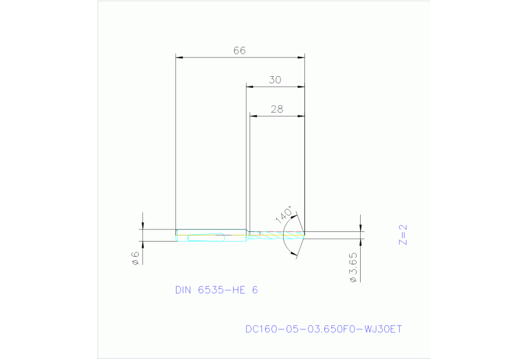 DC160-05-03.650F0-WJ30ET