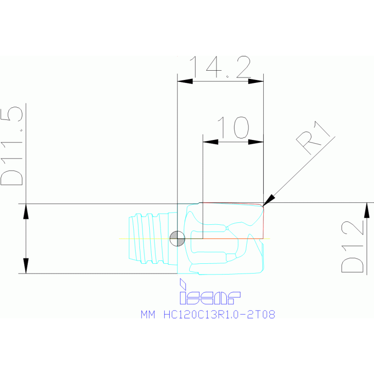 MM HC120C13R1.0-2T08 IC908