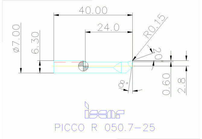 PICCO R 050.7-25 IC228