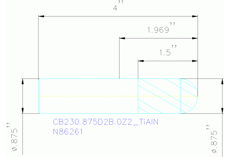 CB230.875D2B.0Z2 TIALN