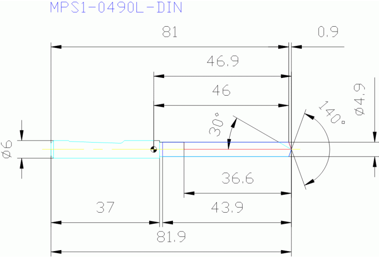 MPS1-0490L-DIN DP1021
