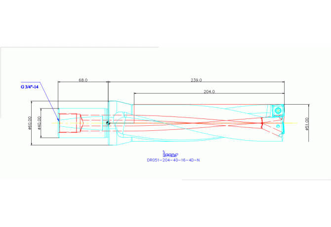 DR051-204-40-16-4D-N