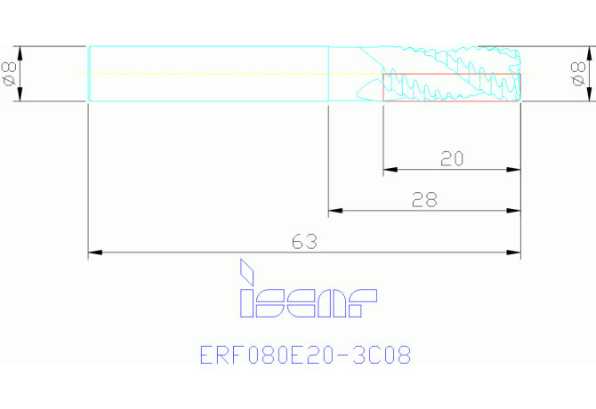 ERF080E20-3C08 IC900
