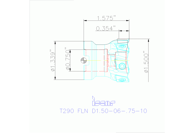 T290 FLN D1.50-06-.75-10