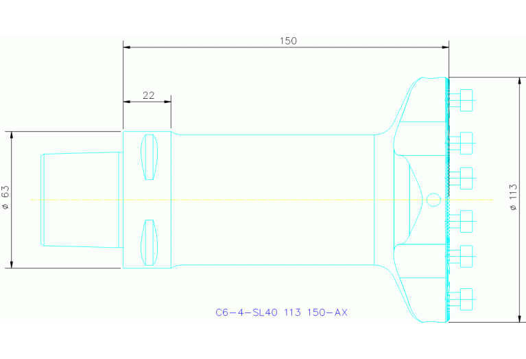 C6-4-SL40 113 150-AX