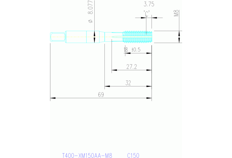 T400-XM150AA-M8 C150