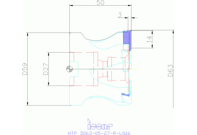 HTP D063-05-27-R-LN16