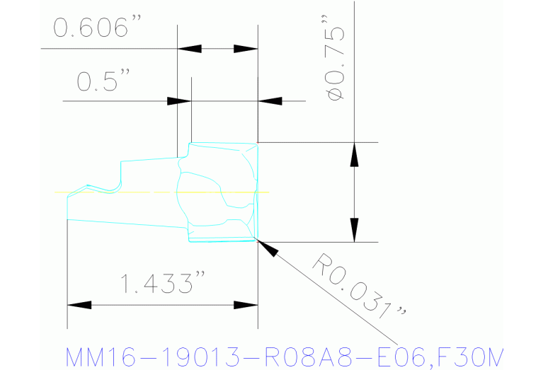 MM16-19013-R08A8-E06 F30M