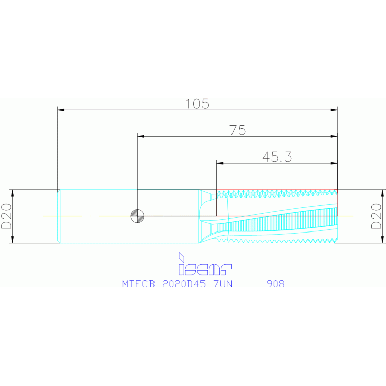 MTECB 2020D45 7UN IC908