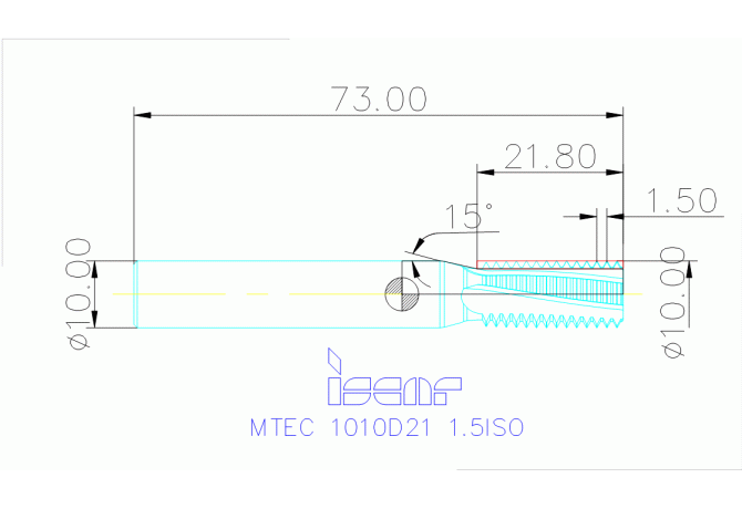 MTEC 1010D21 1.5ISO IC908