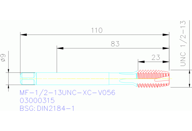 MF-1/2-13UNC-XC-V056