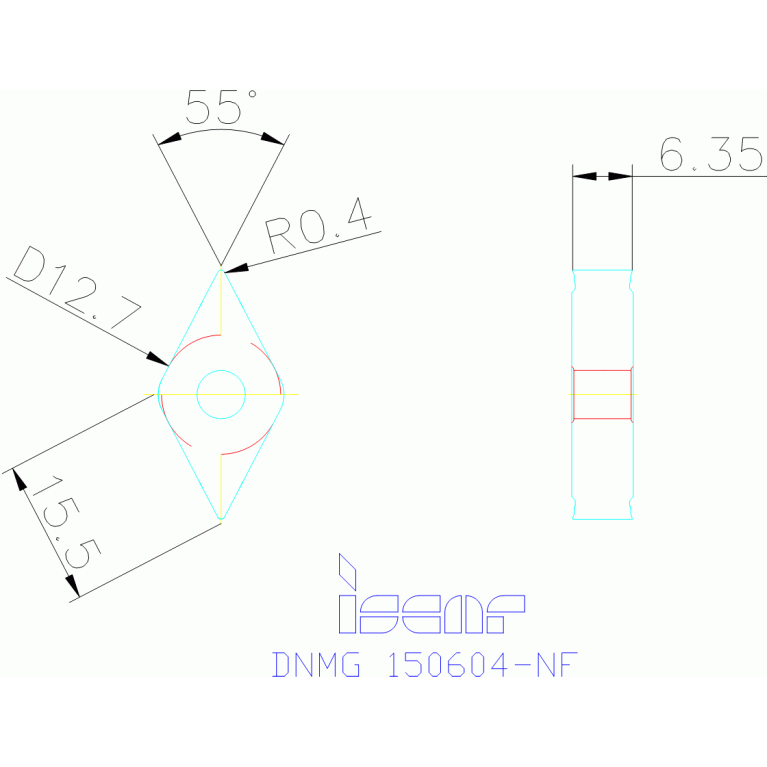 DNMG 150604-NF IC807