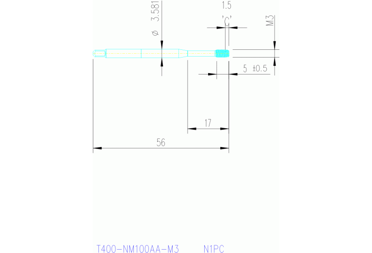 T400-NM100AA-M3 N1PC
