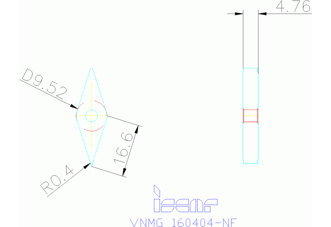 VNMG 160404-NF IC3028