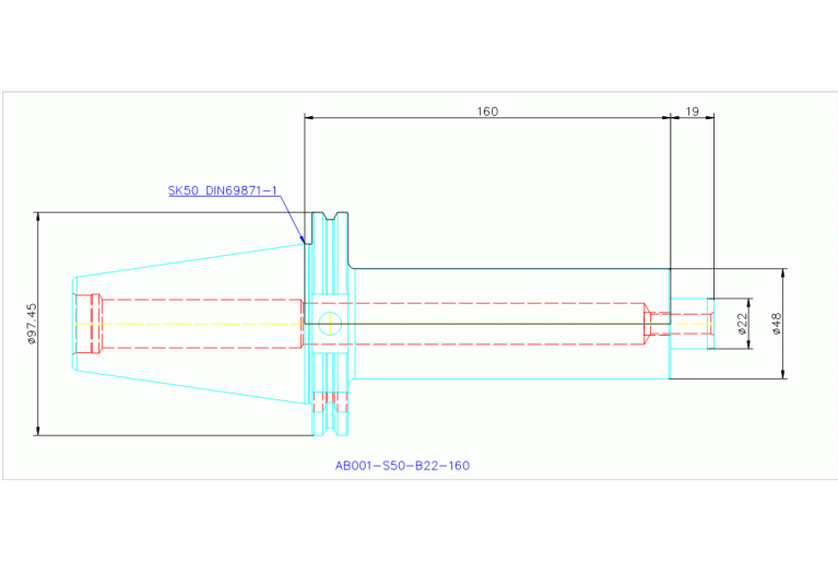 AB001-S50-B22-160
