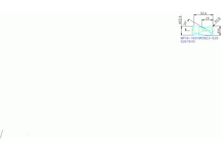MP16-16019R08Z3-E05 F40M