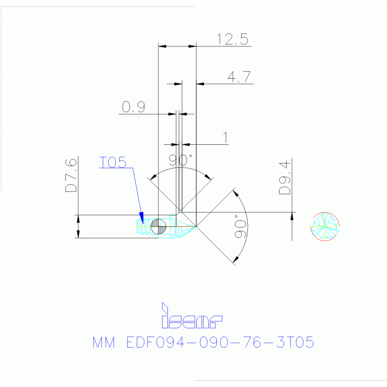MM EDF094-090-76-3T05 IC908