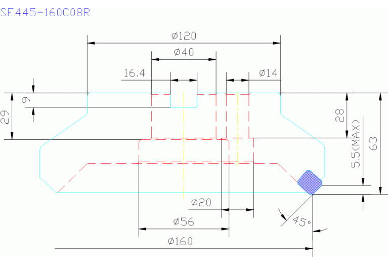 SE445-160C08R