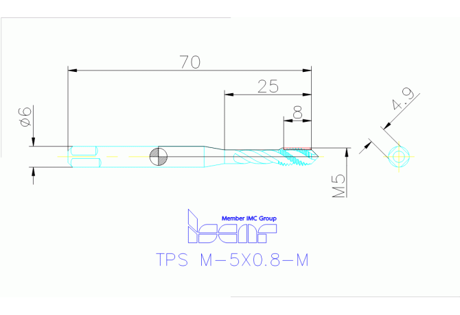 TPS M-5X0.8-M HETI