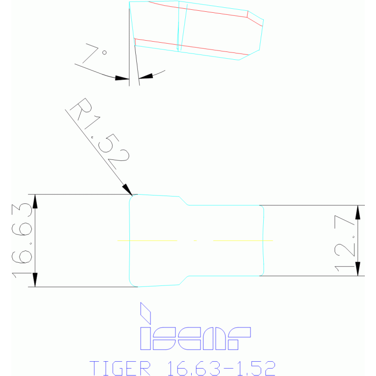 TIGER 16.63-1.52 IC808