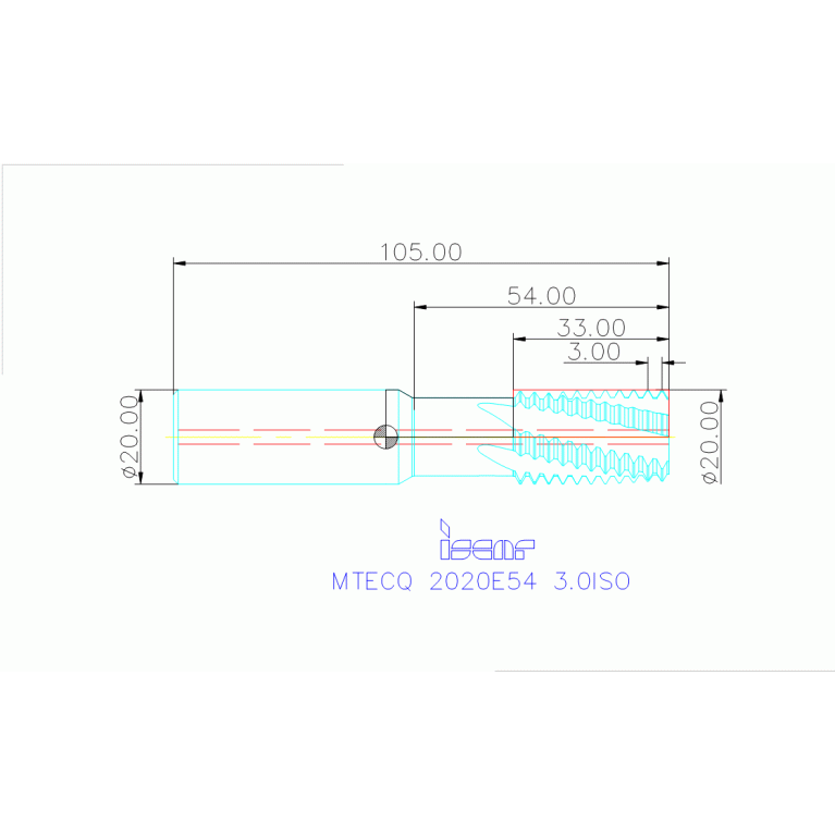 MTECQ 2020E54 3.0ISO IC908
