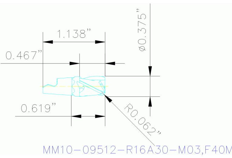 MM10-09512-R16A30-M03 F40M