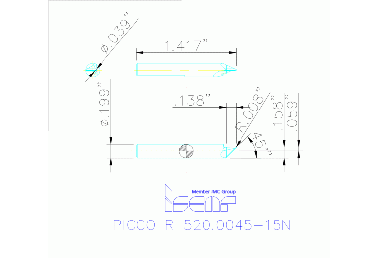 PICCO R 520.0045-15N IC908