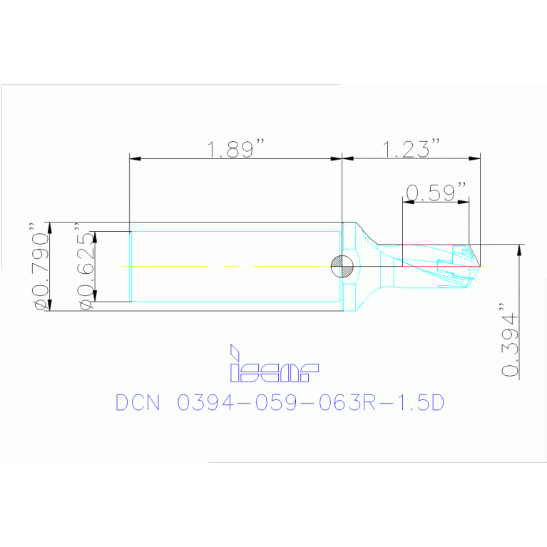 DCN 100-015-15.87R-1.5D