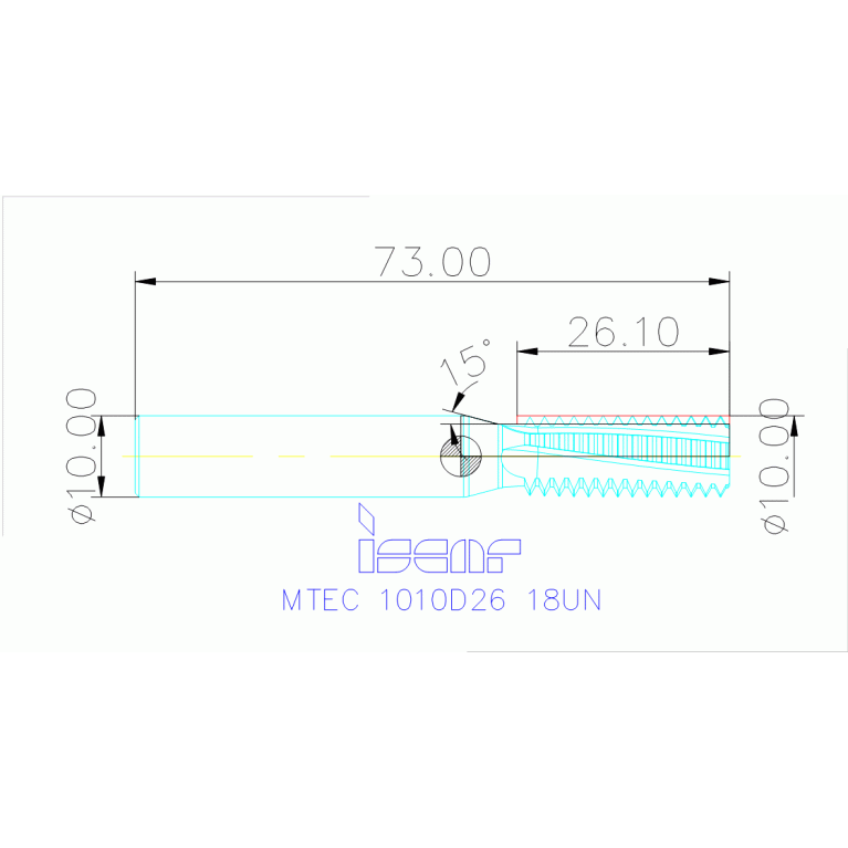 MTEC 1010D26 18UN IC908