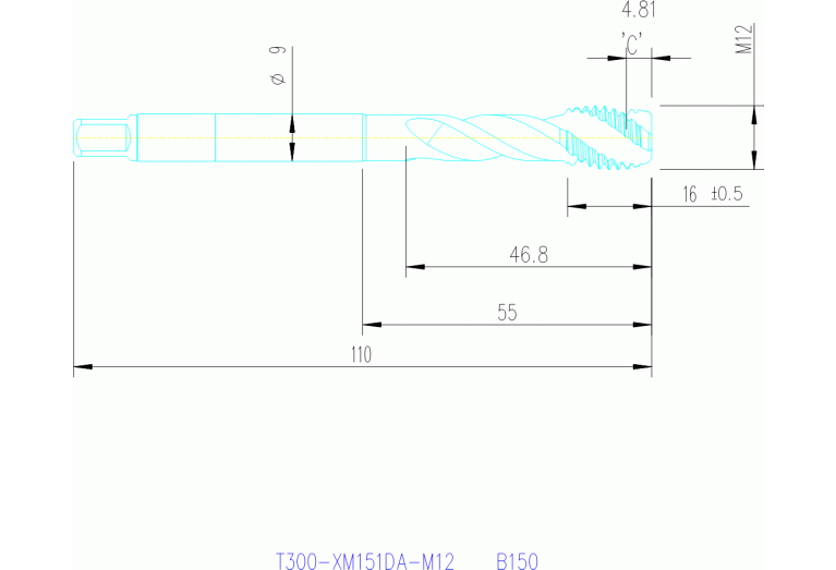 T300-XM151DA-M12 B150