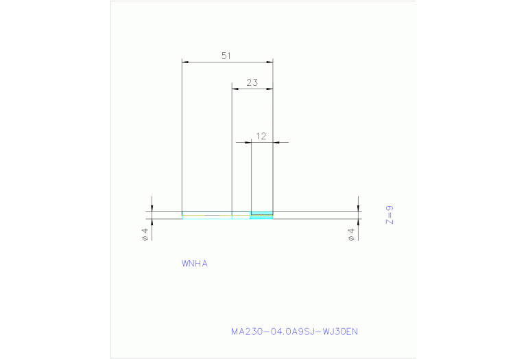 MA230-04.0A9SJ-WJ30TF
