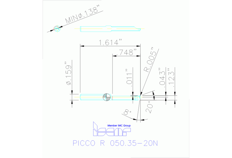 PICCO R 050.35-20N IC908
