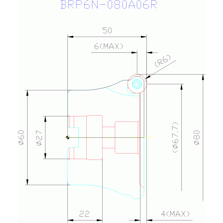 BRP6N-080A06R