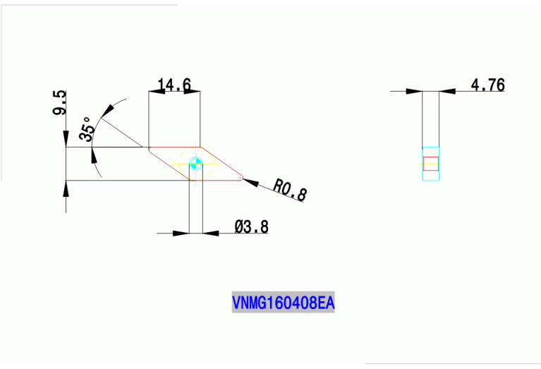 VNMG 160408 EA TT9215