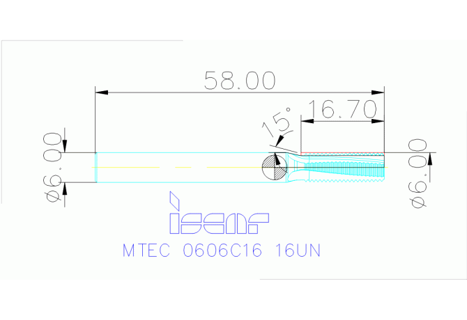 MTEC 0606C16 16UN IC908