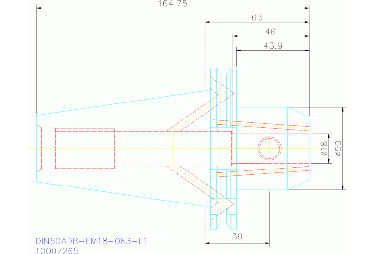 DIN50ADB-EM18-063-L1