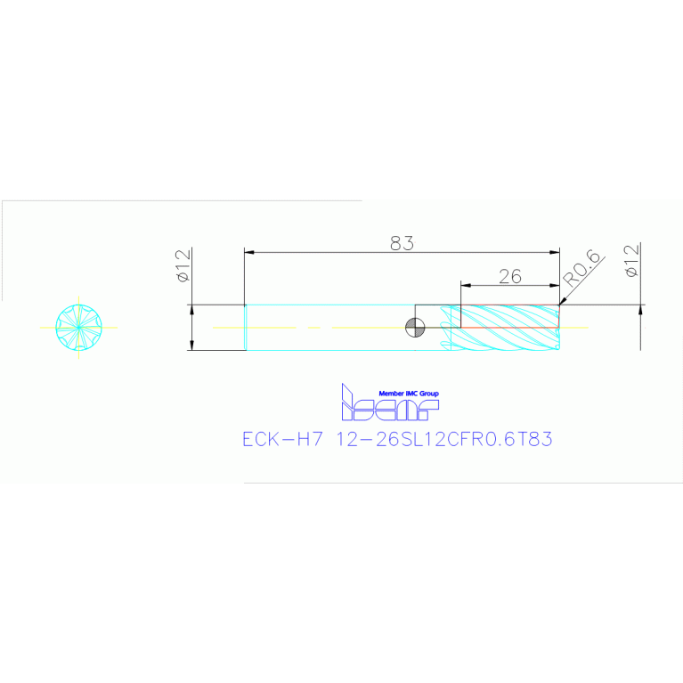 ECK-H7 12-26SL12CFR0.6T83 IC900