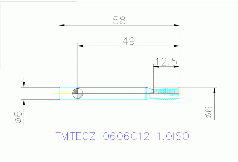 MTECZ 0606C12 1.0ISO IN2005