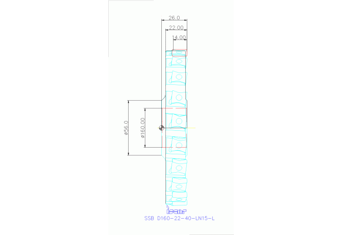 SSB D160-22-40-LN15-L