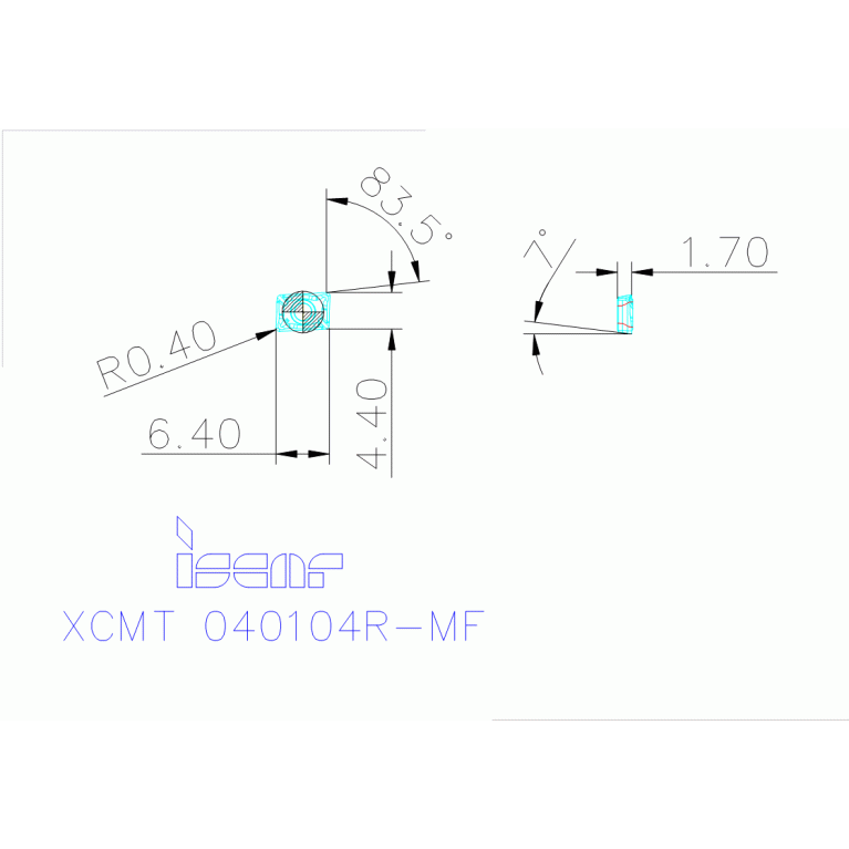 XCMT 040104R-MF IC908