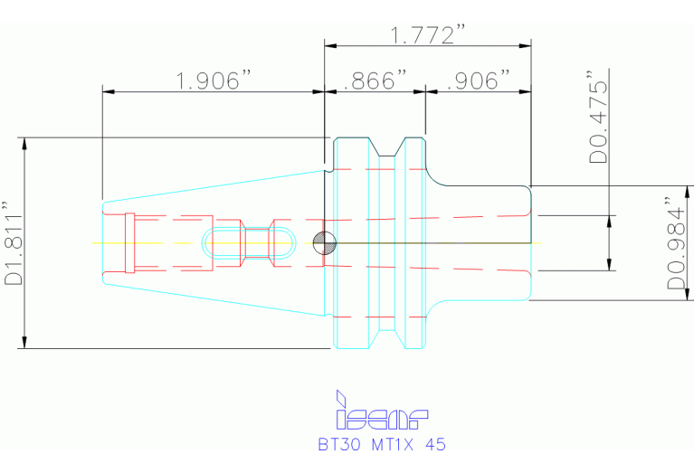 BT30 MT1X 45
