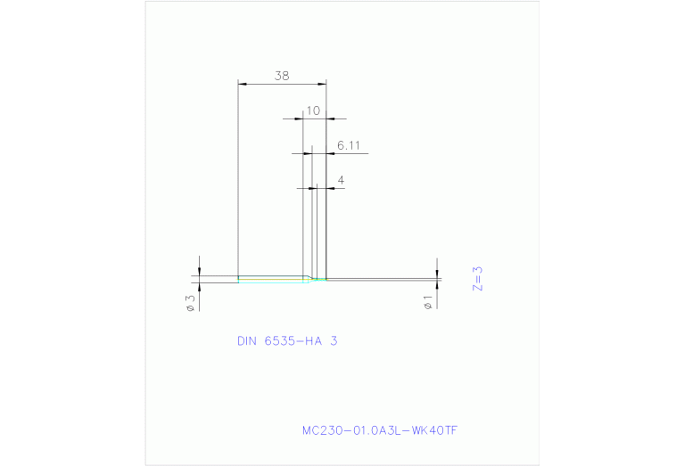 MC230-01.0A3L-WK40TF