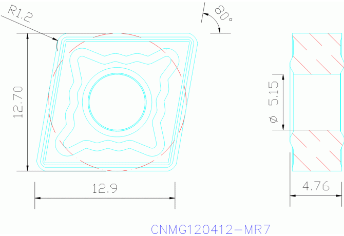 CNMG120412-MR7 TM4000