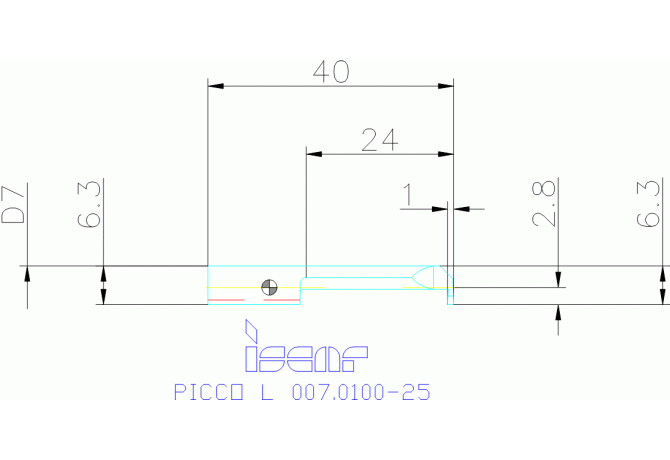 PICCO L 007.0100-25 IC228