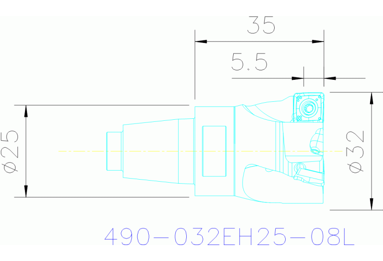 490-032EH25-08L