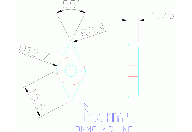 DNMG 150404-NF IC907